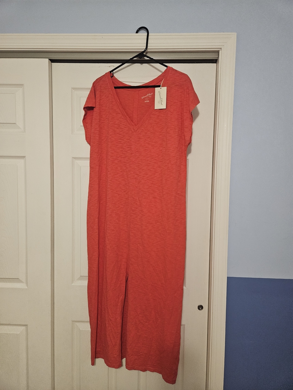 Universal Thread Coral V-Neck Maxi Dress